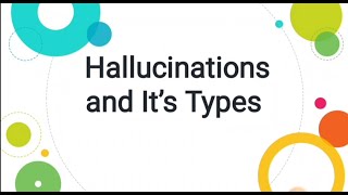 Hallucinations and Its Types PsychologyUrduHindi [upl. by Ailuig]