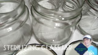 STERILIZING GLASS JAR KuyaMannoatbp [upl. by Salamone]