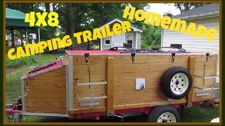 Harbor Freight 4x8 Camping Trailer [upl. by Nwahs]