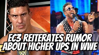 New EC3 interview reiterates WWE higherups get MAD when a talent gets over on their own [upl. by Hallee52]