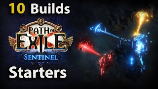 10 Excelentes Builds para League Start na Liga Sentinel 318 [upl. by Elletsirhc]