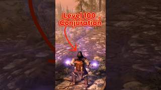 Max Level Conjuration ￼In 5 Minutes Skyrim Anniversary [upl. by Merkley]