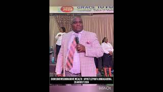 Choosing wisdom above wealth  Apostle Prof AM Masakona 26 August 2024 [upl. by Yessej]