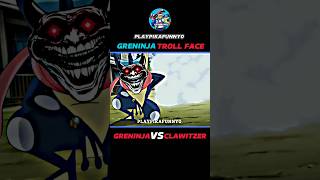 GRENINJA VS CLAWITZER  GRENINJA TROLL FACE ☠  POKEMON SHORTS [upl. by Ozkum]