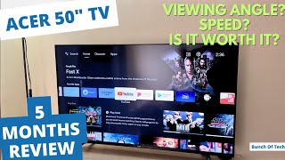 Acer V series QLED TV 55 inch genuine review after 7 day usage [upl. by Pippy]