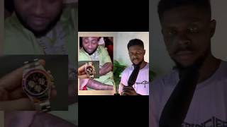 Davido Shows Off 500000 Dollars Rolex In Ghana 🇬🇭 nigeria ghana davido afrobeats [upl. by Longfellow16]