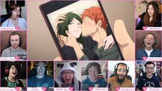 Wotaku ni Koi wa Muzukashii Ep 04 Reaction Mashup  Wotakoi Love is Hard for Otaku [upl. by Sadye]