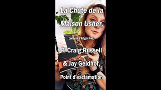 Mini review sur La Chute de la Maison Usher de P Craig Russell amp J Geldhof booktube BD EdgarPoe [upl. by Christopher]