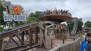 Thor OffRide Footage Drayton Manor Zamperla Disko Coaster  NonCopyright [upl. by Assiran]