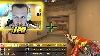 jL carrying s1mple amp iM in Faceit 36 kills [upl. by Attenna]