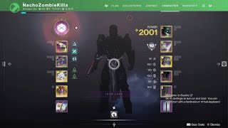 Destiny 2  100 recoveryresiliencedisciplinestrength [upl. by Sewoll]