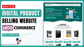 ✨Digital Products Website Wordpress  How To Make A Digital Product Selling Website in WordPress [upl. by Scherle173]