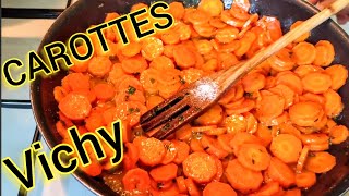 Carottes  carottes vichy recette facile recette simple [upl. by Ytsirc]