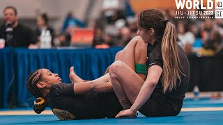 Mayssa Bastos vs Mariana Rolszt  World Championship NoGi 2023 [upl. by Aral754]