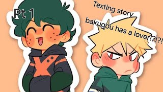 bakugou has a secret lover  mha  texting story  Pt 1 [upl. by Madlin870]