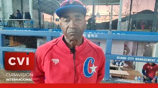 Equipo Cuba de béisbol cae en primer juego preparatorio rumbo al Torneo Premier 12 [upl. by Iznekcam]