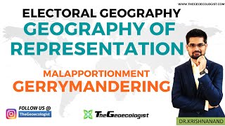 Geography of RepresentationGerrymanderingGeoecologist [upl. by Ashlen]