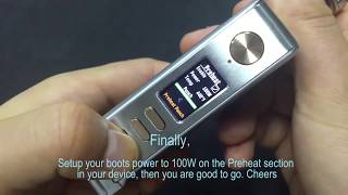 Tutorial of DNA75C Boost 100watts Power [upl. by Ecyarg]