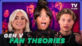 Gen V Cast Reacts to Fan Theories Potential The Boys Crossover [upl. by Duncan805]