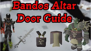 Bandos Altar Door 60 Guide OSRS  Full In Depth Guide  Iron Friendly 2024 [upl. by Thin]