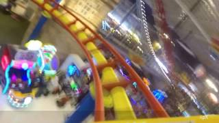 Mencoba roller coaster mini di TransStudio mini Yogyakarta [upl. by Ednutabab]