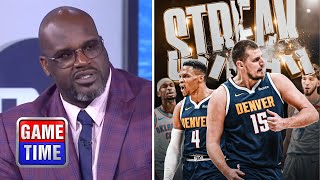 NBA Gametime  quotNikola Jokic is the best player in the World🔥quot Shaq reacts to Nuggets beat Thunder [upl. by Anurb]