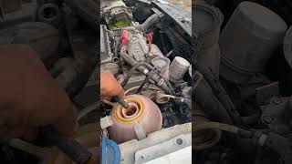 Vw coolant air heating problem solve [upl. by Hanus]