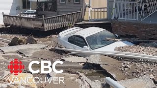 Okanagan BC homeowners assess flood damage [upl. by Aehsan]