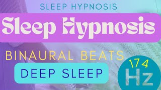 Sleep Hypnosis  Deep Sleep All Night  Binaural Beats [upl. by Illoh]