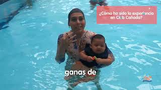 🗣️ Testimonial María José  Natación para bebés  Club Cañada [upl. by Warfold]