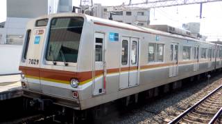 東京メトロ7000系 東横線都立大学駅発着 Tokyo Metro 7000 series EMU [upl. by Jana]