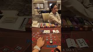 1000 hand on the BANKER bending cards 😈🎰 comedy casinofun baccarat baccaratsystem [upl. by Lirva708]