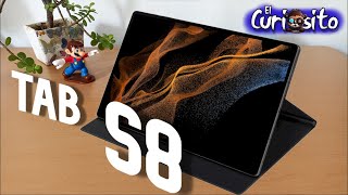 Galaxy Tab S8 Unboxing y Review 2023 samsung [upl. by Greff]