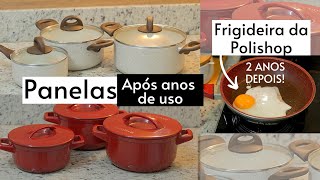 TOUR PELAS MINHAS PANELAS E FRIGIDEIRAS ● Brinox Ceraflame e Polishop [upl. by Adleme71]