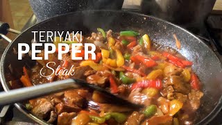 The Only Teriyaki Pepper Steak You Need  Fzkaly Steak Knives Review [upl. by Modesty]