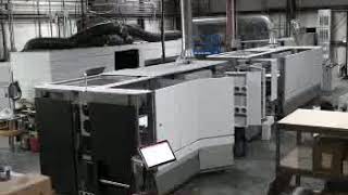 Installation time lapse of Canon Océ ProStream 1000 at Total Printing Systems [upl. by Erialc558]