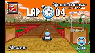 Sonic Robo Blast 2 Kart v15  KKR Ganbare Dochu 2 as Chao [upl. by Hackathorn]