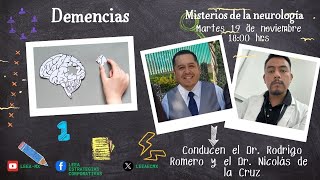 😵‍💫Demencias😵‍💫 el tema por desenvolver en 🕵🏽‍♂️Misterios de la neurología🧠 [upl. by Nayarb]