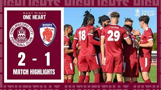 Highlights  Bromsgrove Sporting H  Emirates FA Cup [upl. by Tichon]