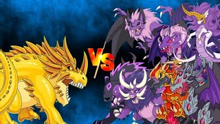 TYCERTOX vs ALL DARK TYPE DYNAMOS battle in dynamons world dynamonworld video [upl. by Rouvin]