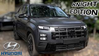 2024 Hyundai Creta Knight Edition 1440 L l Diesel amp Petrol Tata CurvvHarrier Dark Edition Rival [upl. by Ymmac]