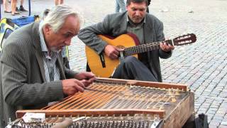 HungarianRomanian Street MusiciansCimbalomAdrian Ursulets Band﻿  Copenhagen Aug 2014 Part 3 [upl. by Rillis86]