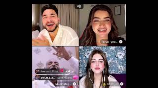 Waliullah amp Faryal amp Geet TikTok live funny video…🤣🤣🤣 [upl. by Kepner]