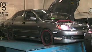 2006 Mitsubitshi Lancer Ralliart Dyno [upl. by Peery]