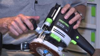 Festool OF 1400 router turret and fine depth adjustment [upl. by Niatirb]