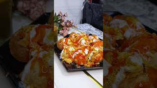 RAGDA DAHIPURI CHAATragda golgappepanipuri ricepegolgappepanipuriloversshortsvideolike [upl. by Conal109]