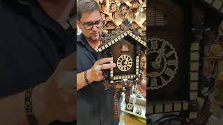 StepbyStep Guide Changing Batteries in a GermanMade Quartz Cuckoo Clock [upl. by Bowyer]