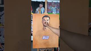 NIESAMOWITY obraz dla Cristiano Ronaldo ⚽🖌 [upl. by Nosnar641]