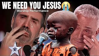 6 year old AFRICAN Kid on AGT America makes everyone cry with heartbreaking song Goodness of God [upl. by Eelarac]