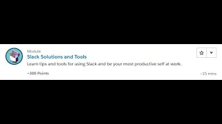 Slack Solutions and Tools Salesforce Trailhead Answers [upl. by Riha]